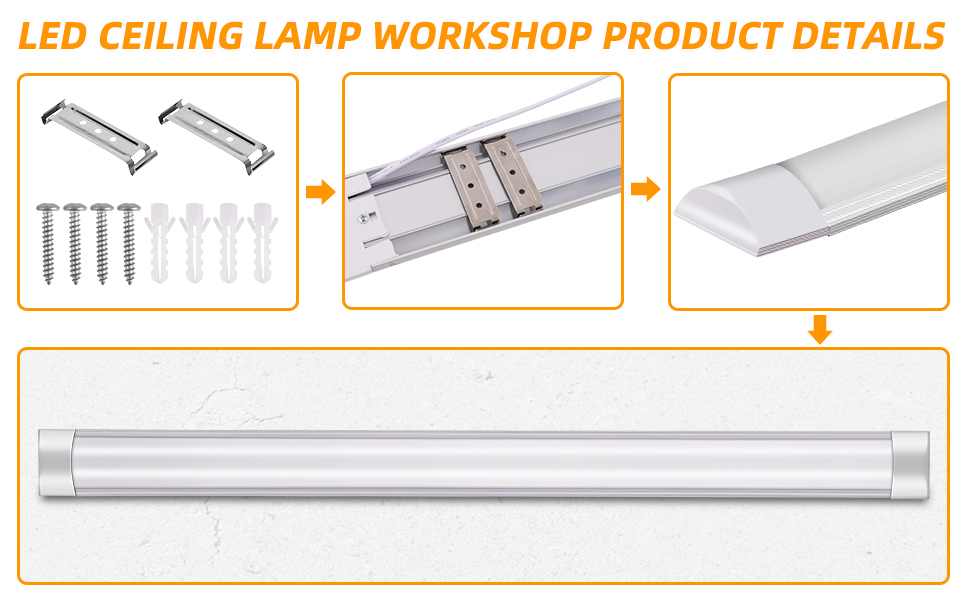 Tube LED 30 60 90 120cm