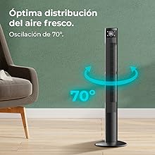 ventiladores; ventilador silencioso; cecotec; ventiladores de pie; ventilador torre; EnergySilence