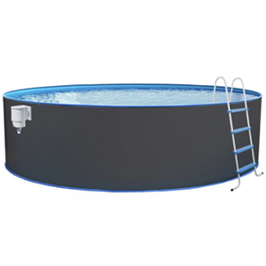 Juego de piscina de pared de acero Nuovo