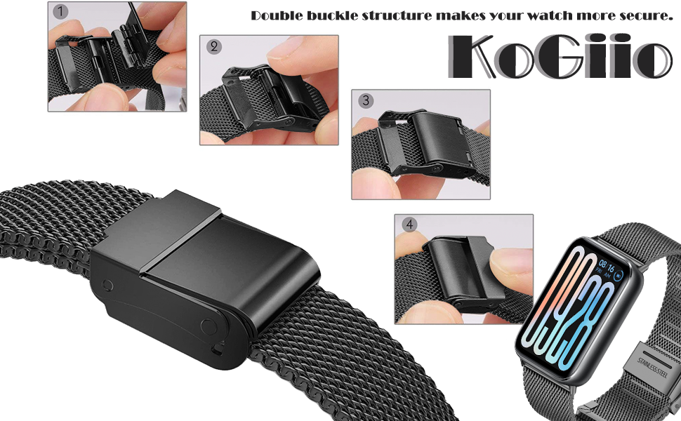 KoGiio Correa para Xiaomi Mi Band 9 Pro