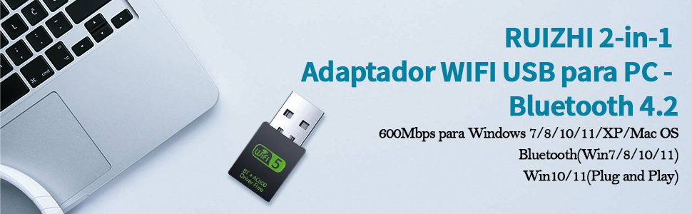 adaptador red wifi