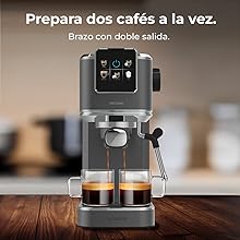 Cecotec Cafetera express Cafelizzia ColdBrew.
