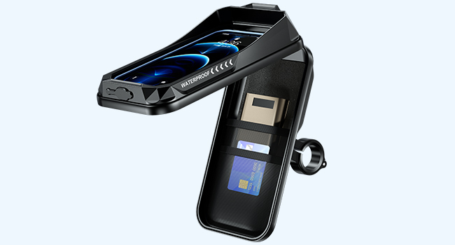 porta movil moto scooter aluminio