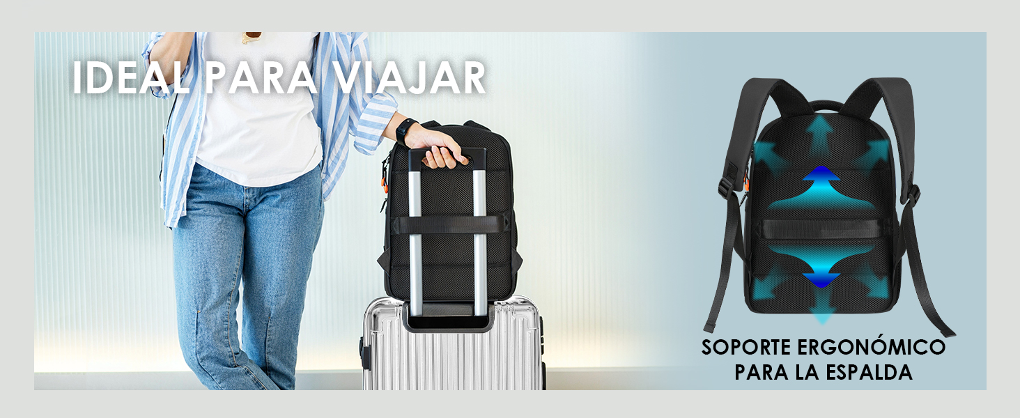 Mochila urbana para cámara y portátil