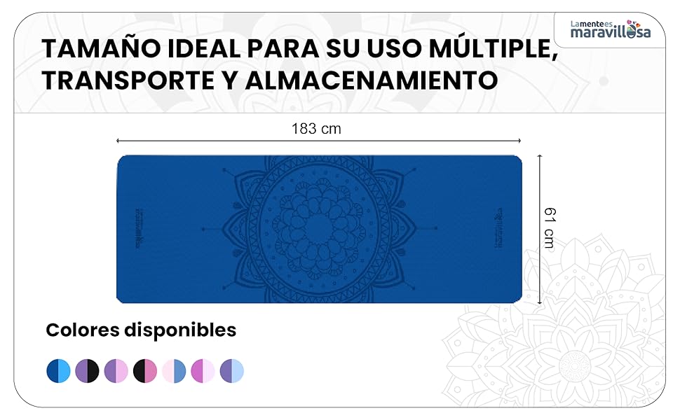 Tamaño ideal para su uso múltiple, transporte y almacenamiento