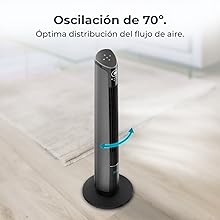 Ventilador de torre EnergySilence 9250 Skyline Smart Tilt