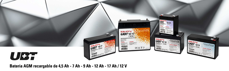 baterías, batería SAI, baterías sais, baterías sais salicru, baterías UBT, UBT, batería salicru