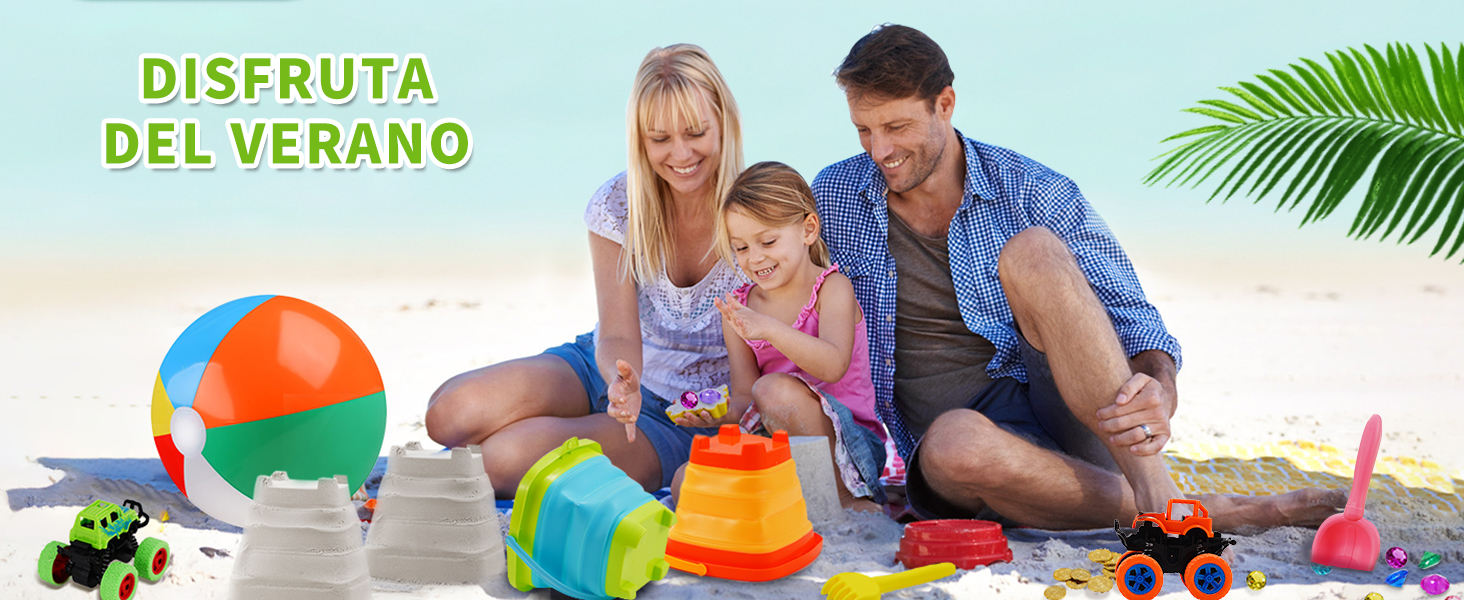 juguetes de playa para niños