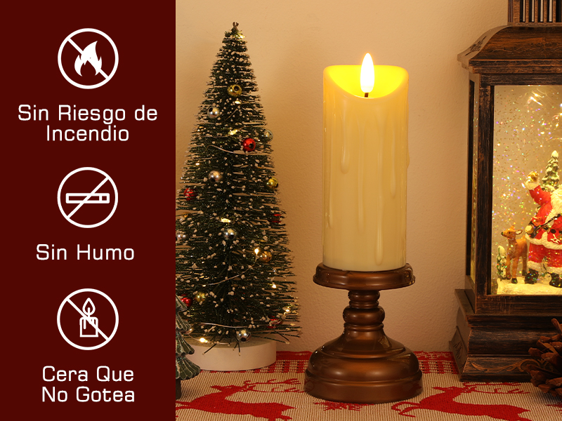 velas led