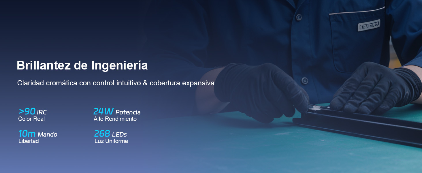 El texto dice «Brillantes de ingeniería». Serie de imágenes técnicas o relacionadas con la ingeniería en tonos oscuros con efectos de superposición en azul.