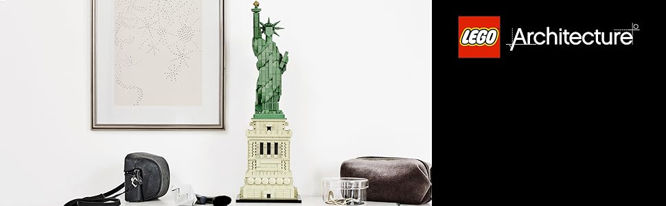 lego estátua de la libertad