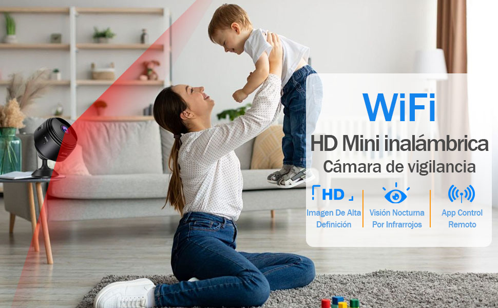 camara vigilancia wifi interior