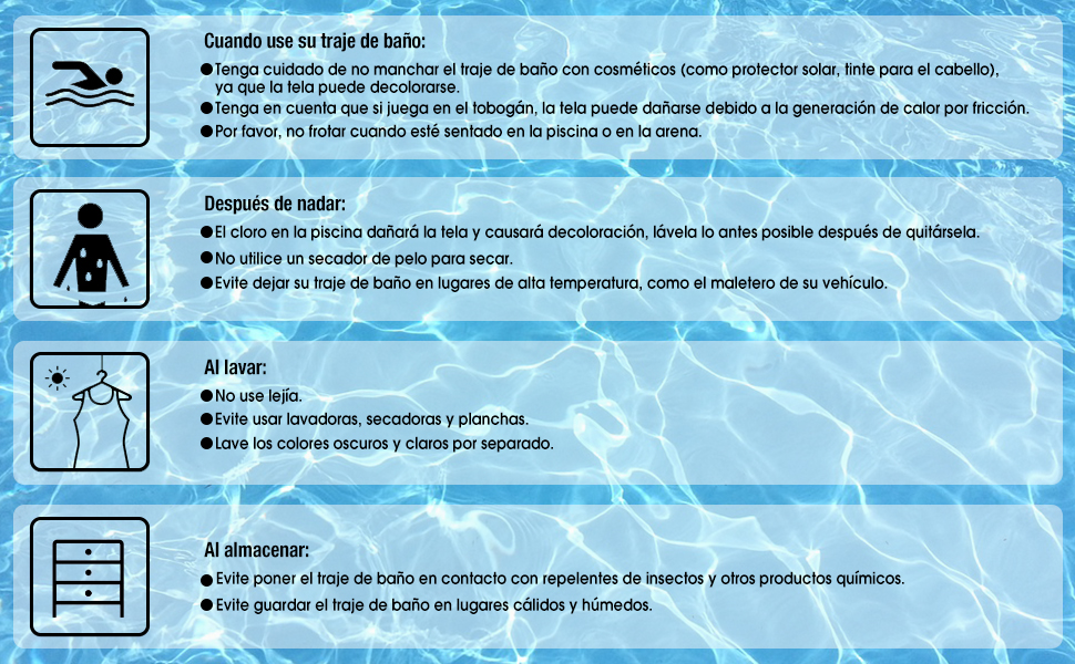 Instrucciones de mantenimiento