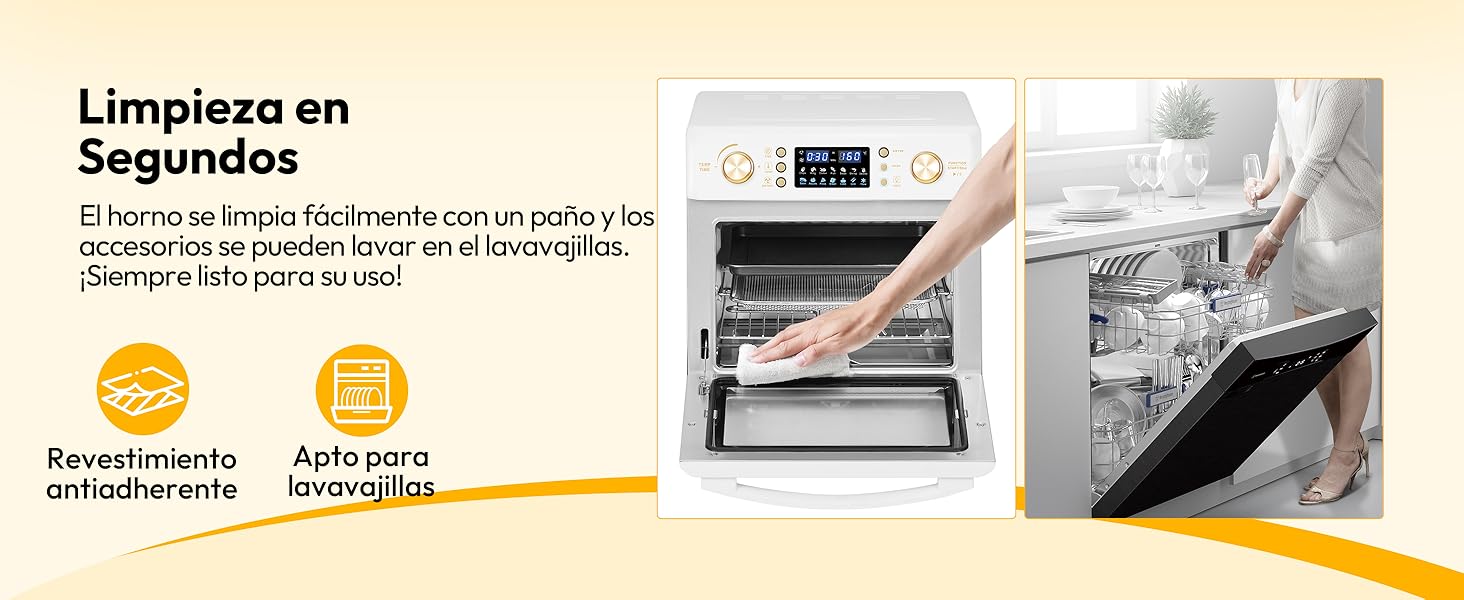 horno freidora aire sin aceite freir air fryer mini electronico cocina tostador caliente
