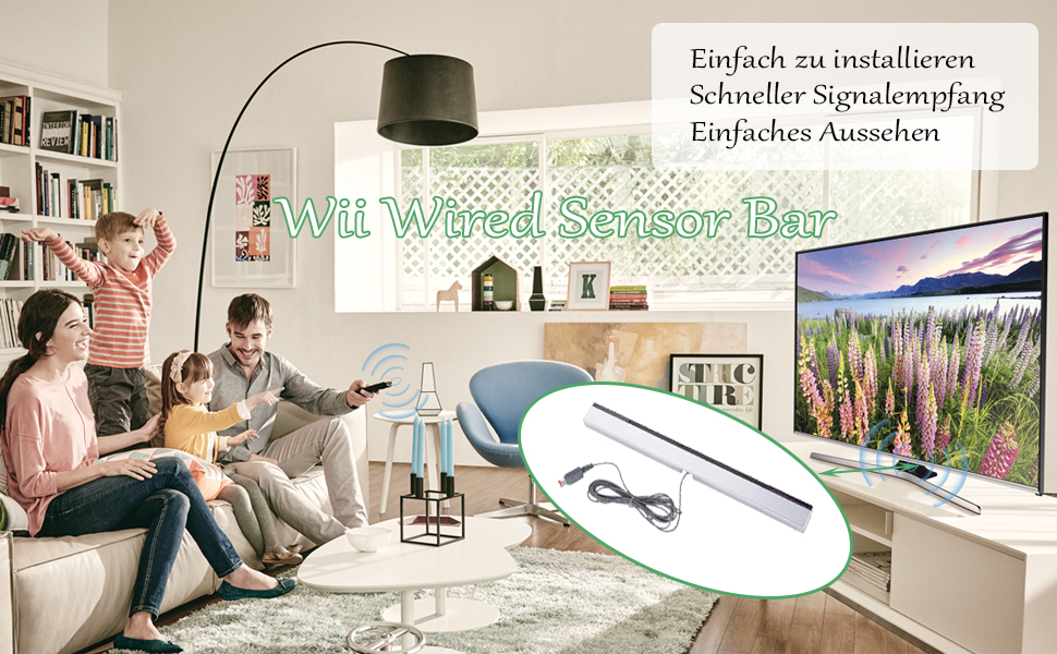 Sensorleisten für Wii