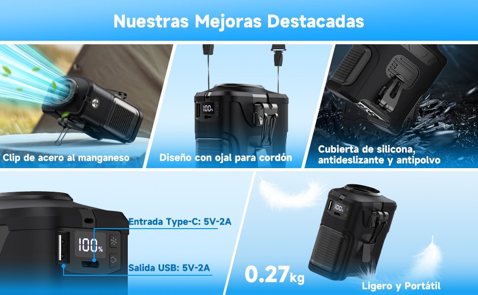 camping ventilador