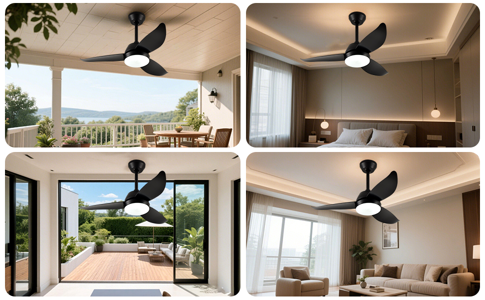 ventiladores de techo con luz