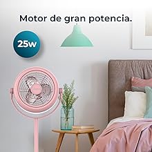 ventiladores de pie; ventilador pie; ventilador portatil; ventilador silencioso; ventilador cecotec