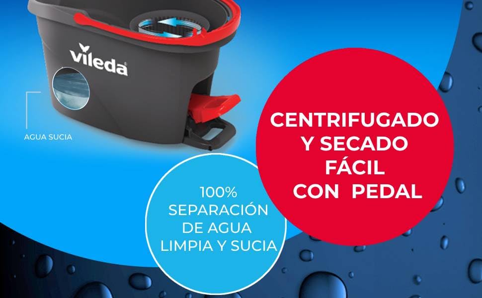 spin mop vileda h2pro