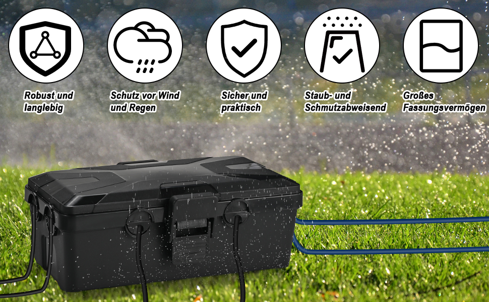 IP54 caja eléctrica impermeable exterior