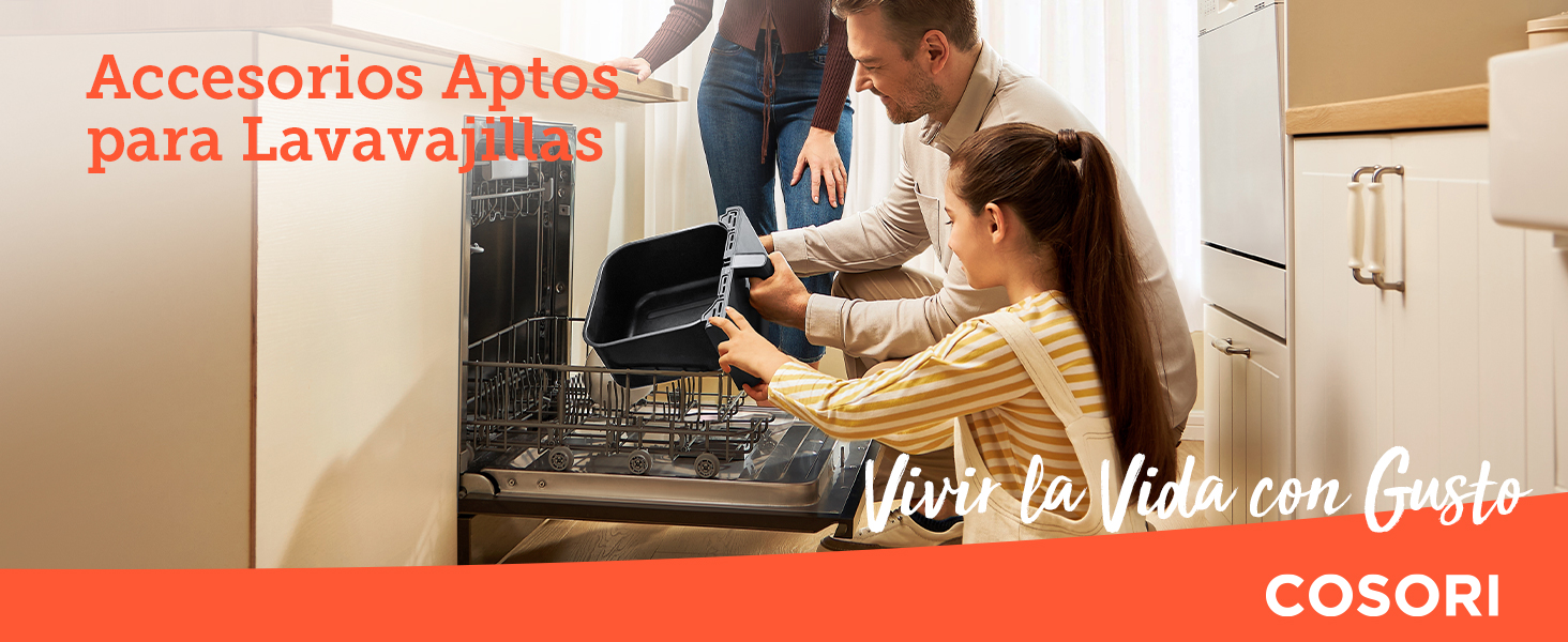 Accesorios aptos para lavavajillas