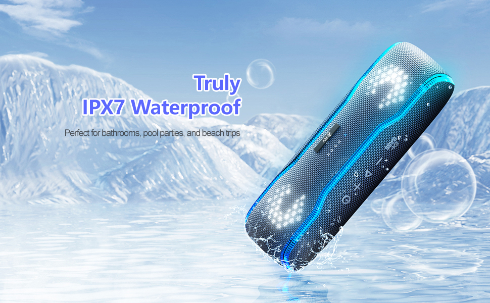 IPX7 Impermeable Altavoz Bluetooth Potente