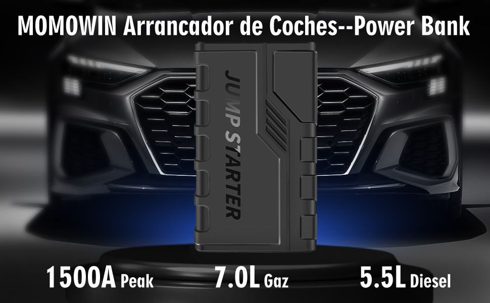 arrancador de baterias de coche
