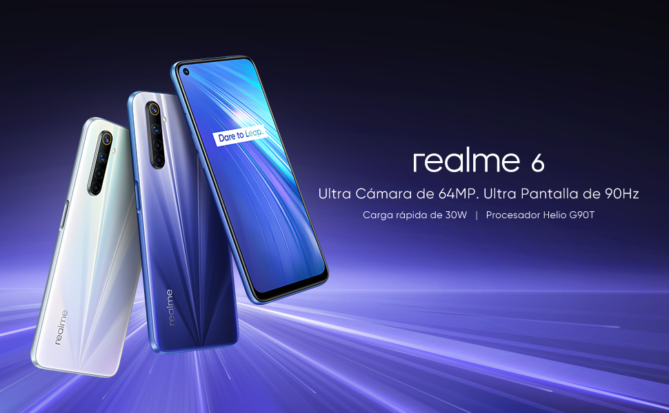 realme 6 ultra cámara Ultra pantalla