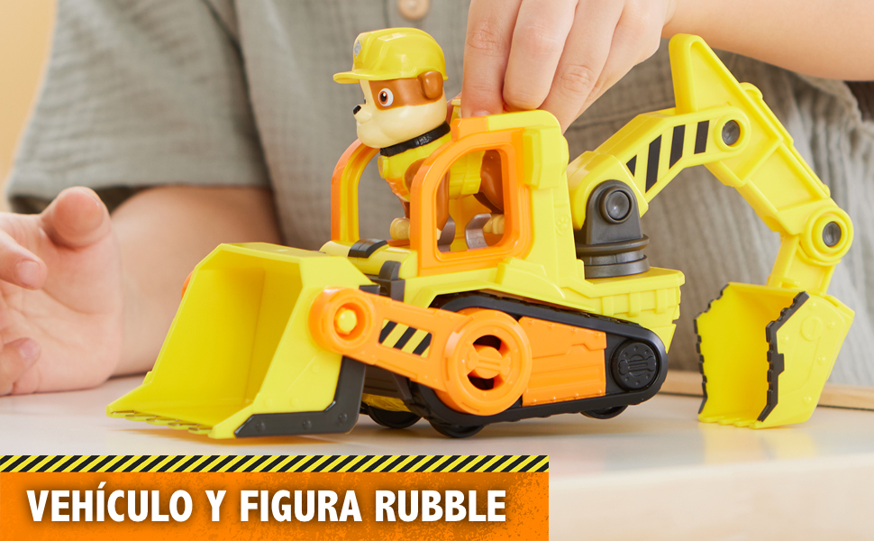 Vehiculo Rubble, Patrulla canina, Rubble Crew, equipo Rubble
