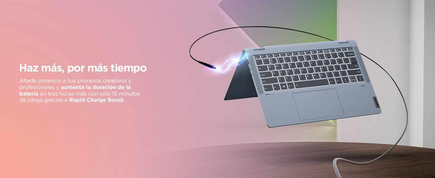 Lenovo IdeaPad Flex 5 Gen 8 imagen carga batería