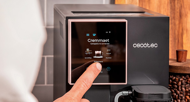 cafetera; cafetera superautomatica; cafetera automatica; cafeteras; Cremmaet Compactccino Connected