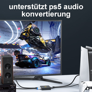 unterstützt ps5 audio konvertierung