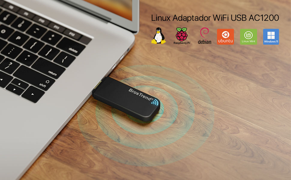 BrosTrend-Linux-Adaptador-WiFi-USB-1200Mbps
