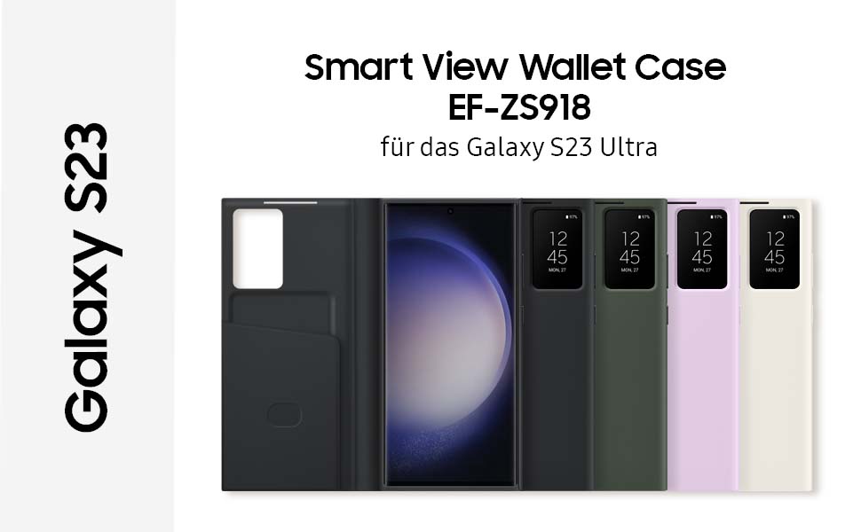Smart View Wallet Case S23 Ultra