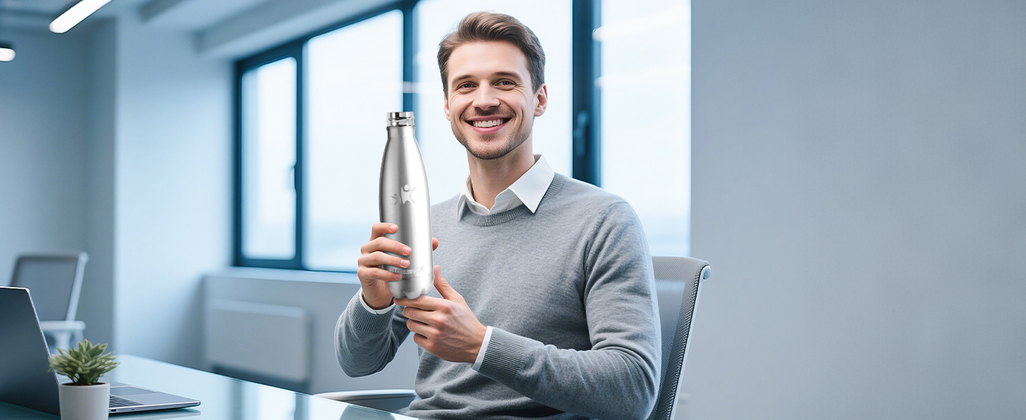 botella agua acero inoxidable