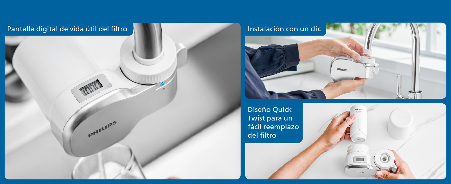 Ontap diseño: pantalla de vida útil, instalación fácil, reemplazo rápido