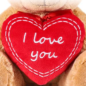 Corazón Teddy manta peluche oso corazón Osito