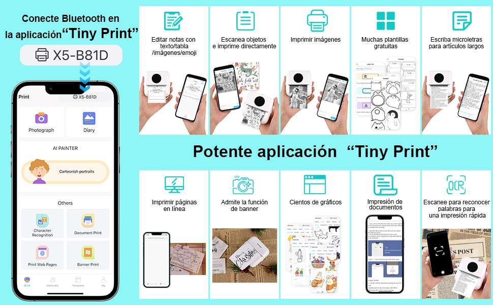 Mini Impresora para Movil