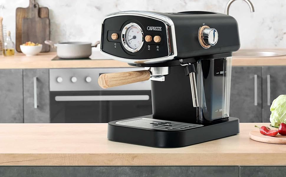 Cafetera express semiautomática