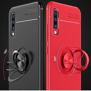 Funda Samsung Galaxy A50 con Anillo Imán placa metálica