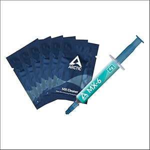 que incluye varios sobres de color azul oscuro con la etiqueta MX-6 y