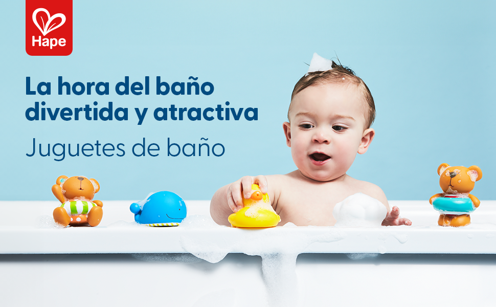 juguetes de baño