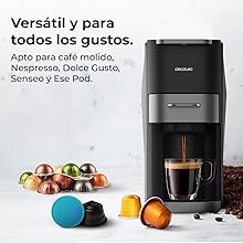 cafetera; cafetera cecotec; cafetera de capsulas; cafetera express; FreeStyle Compact