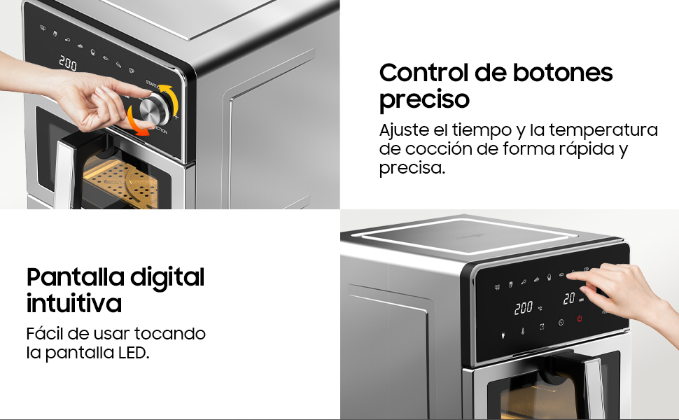 Air Fryer con Doble Resistencia