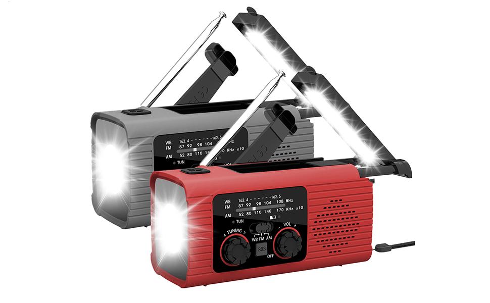 Radio de manivela de energía solar,Radio de manivela solar