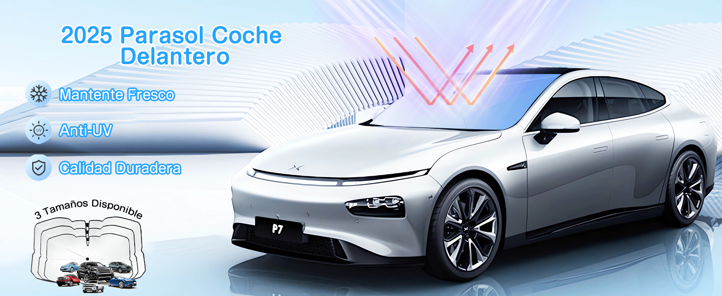 parasol coche delantero plegable