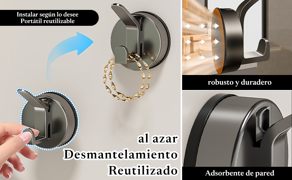 gancho ventosa baño gancho con ventosa colgadores adhesivos resistentes gancho ventosa fuerte