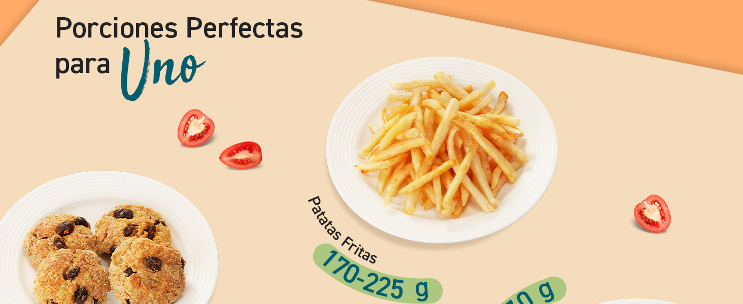 Porciones Perfectas para Uno Patatas Fritas 170g-225g