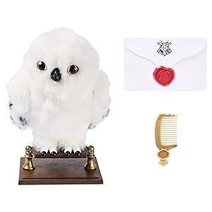 Wizarding World harry potter hary poter lechuza interactiva hedwig merchandising niños sonidos