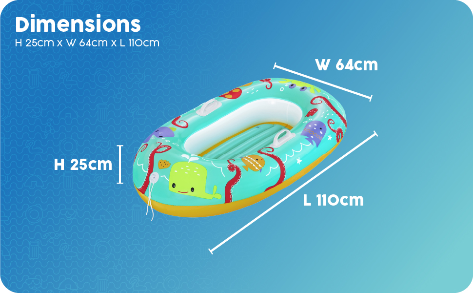 Barco inflable del bebé, balsa inflable del bebé, barco del bebé, piscina inflable, juguetes inflables para los niños